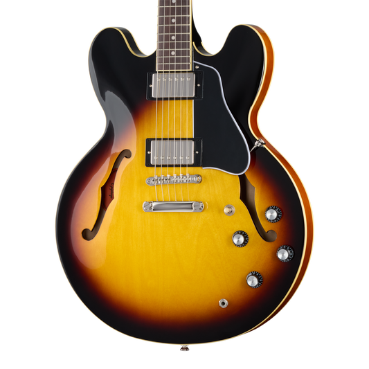 Epiphone ES-335 with Rosewood Fretboard, Vintage Sunburst Electric Guitar Epiphone