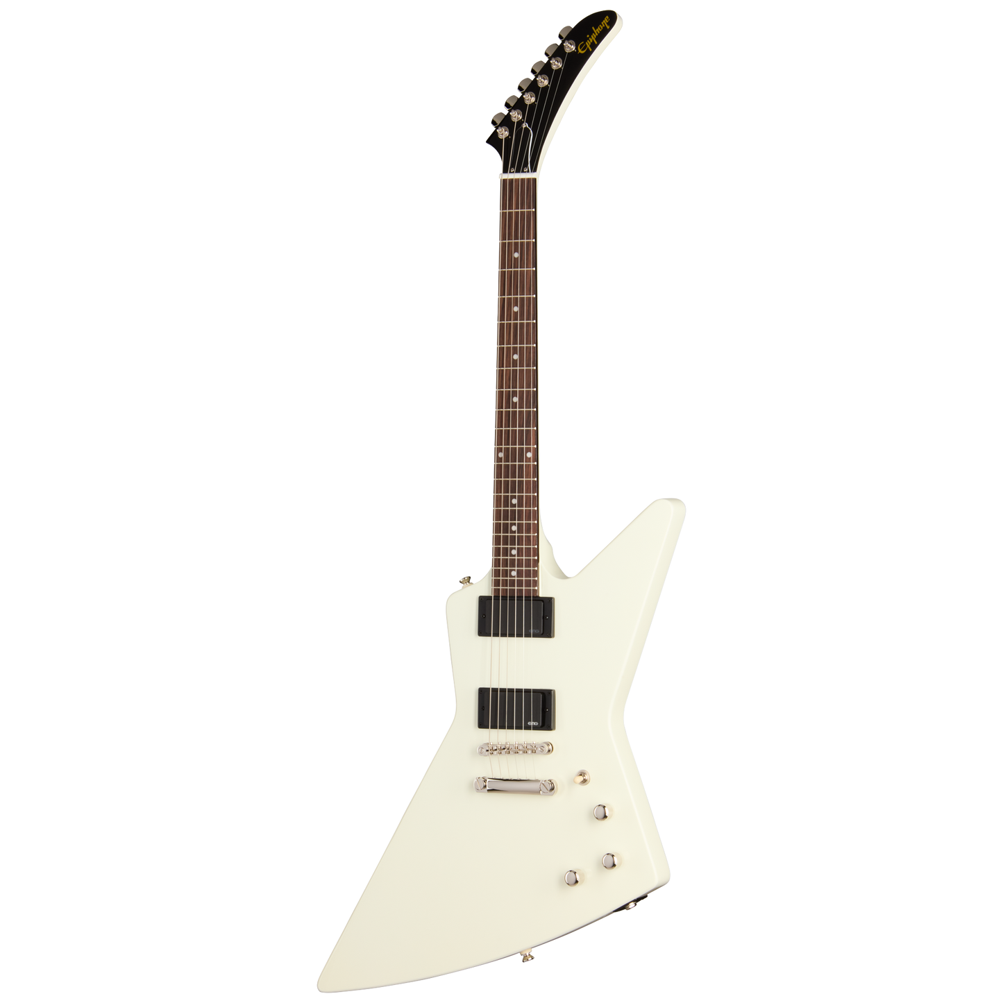 Epiphone Explorer 80s EMG, Classic White Electric Guitar Epiphone