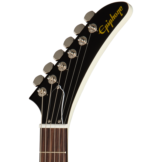 Epiphone Explorer 80s EMG, Classic White Electric Guitar Epiphone