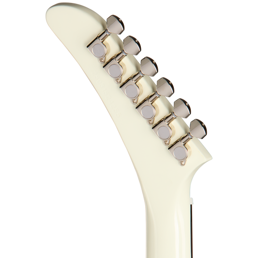 Epiphone Explorer 80s EMG, Classic White Electric Guitar Epiphone