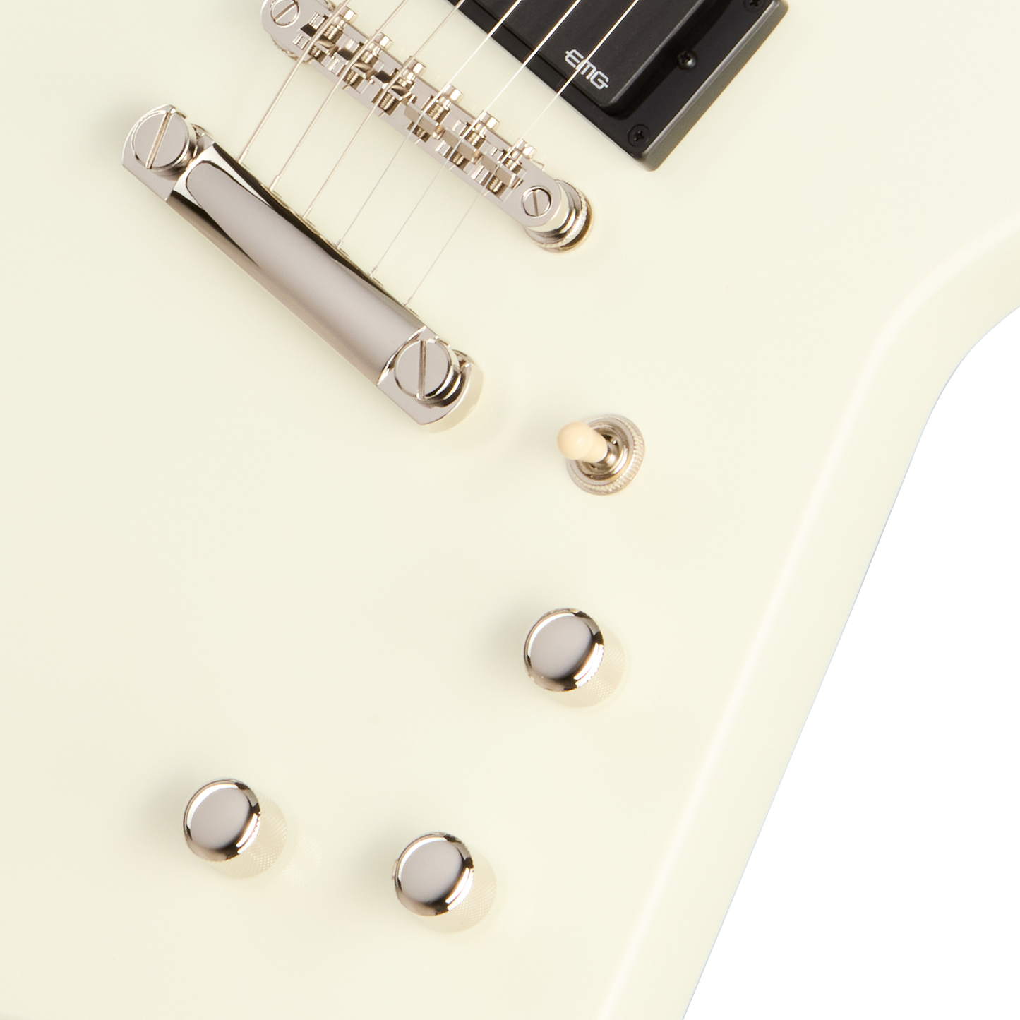 Epiphone Explorer 80s EMG, Classic White Electric Guitar Epiphone