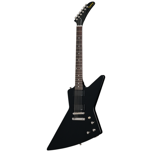 Epiphone Explorer 80s EMG, Ebony, Exclusive Electric Guitar Epiphone
