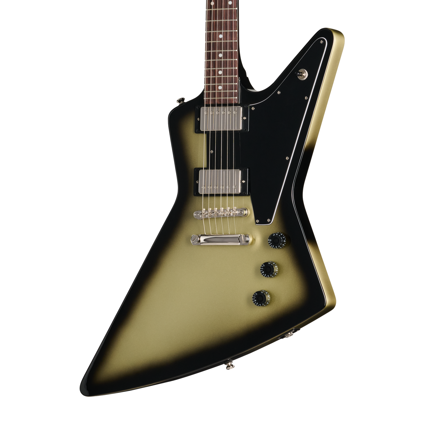 Epiphone Explorer, Silverburst, Exclusive Electric Guitar Epiphone