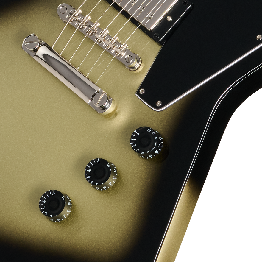 Epiphone Explorer, Silverburst, Exclusive Electric Guitar Epiphone