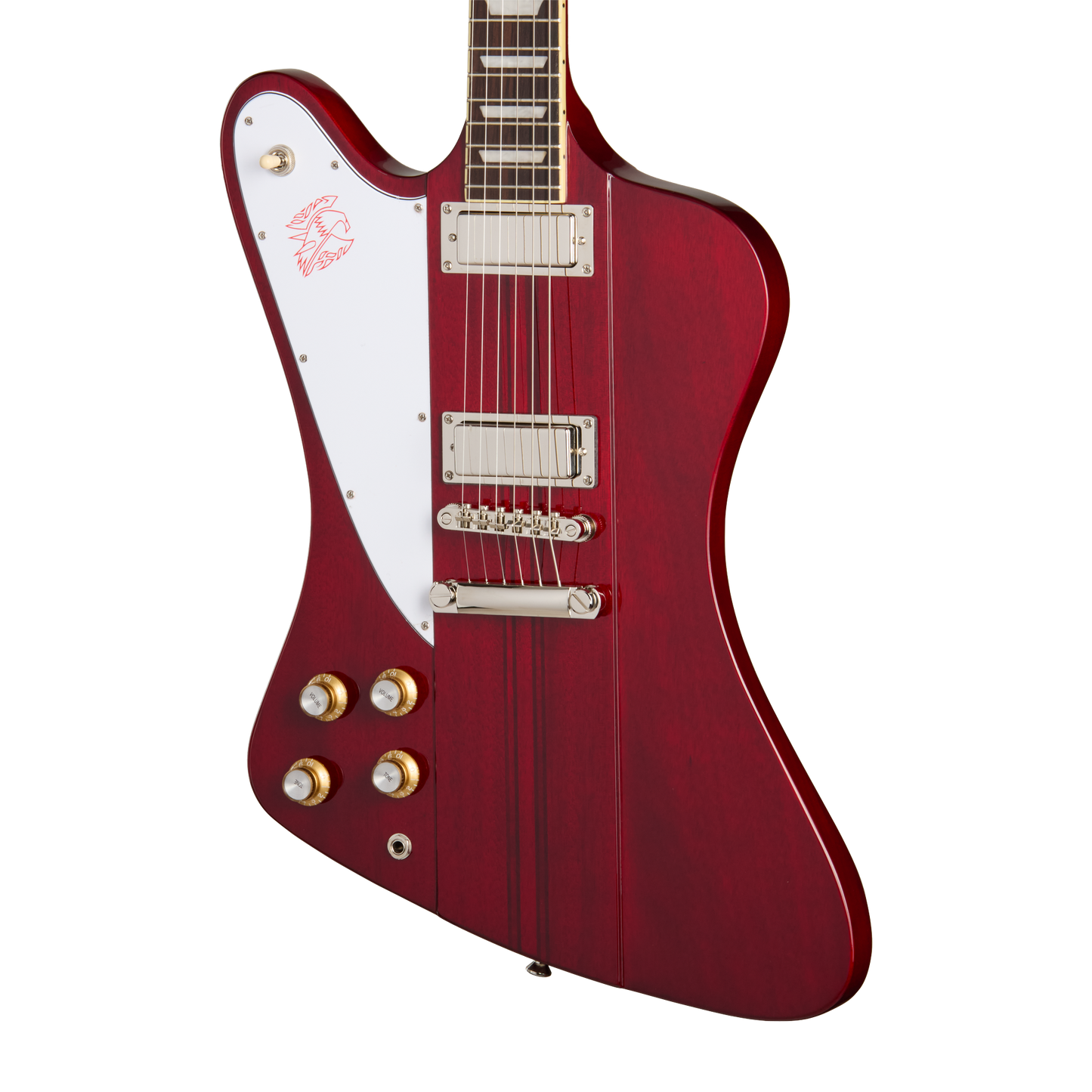 Epiphone Firebird, Wine Red, Left-Handed Electric Guitar Epiphone