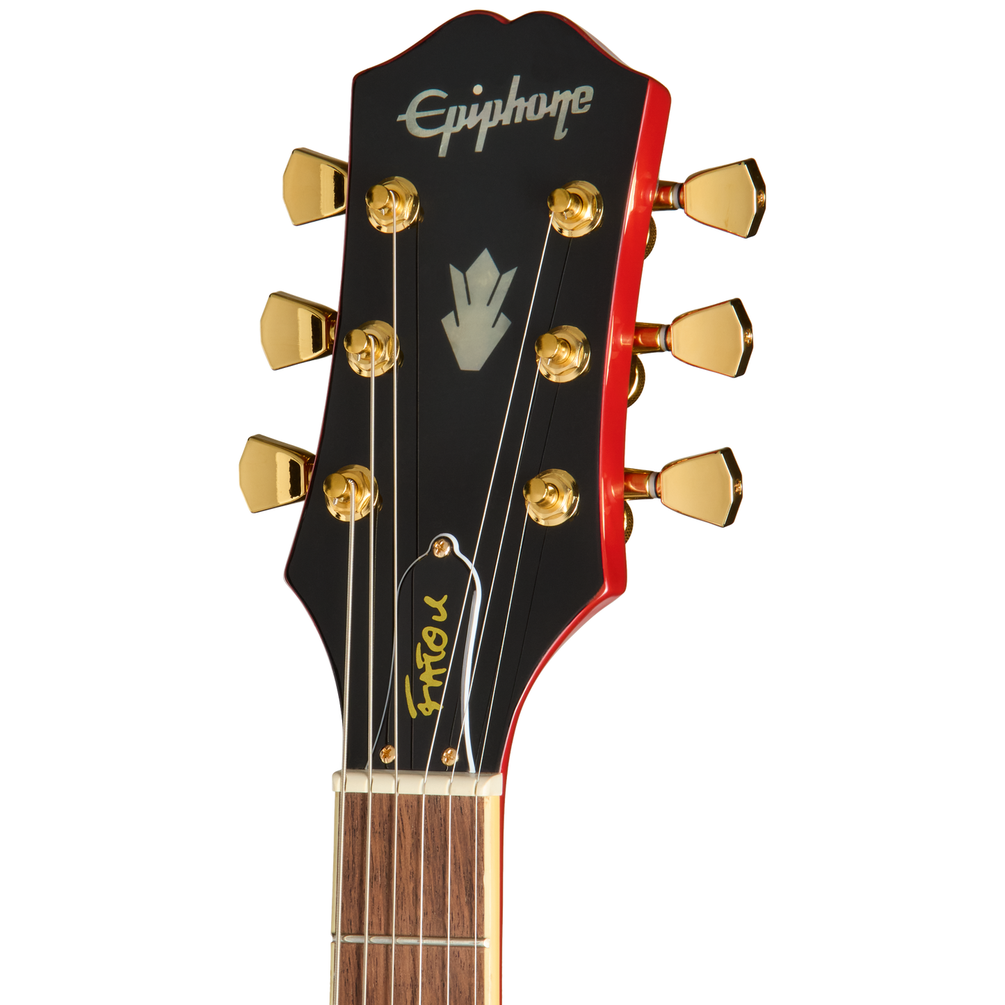 Epiphone Fatoumata Diawara SG, Ember Red with Malian Graphic Electric Guitar Epiphone