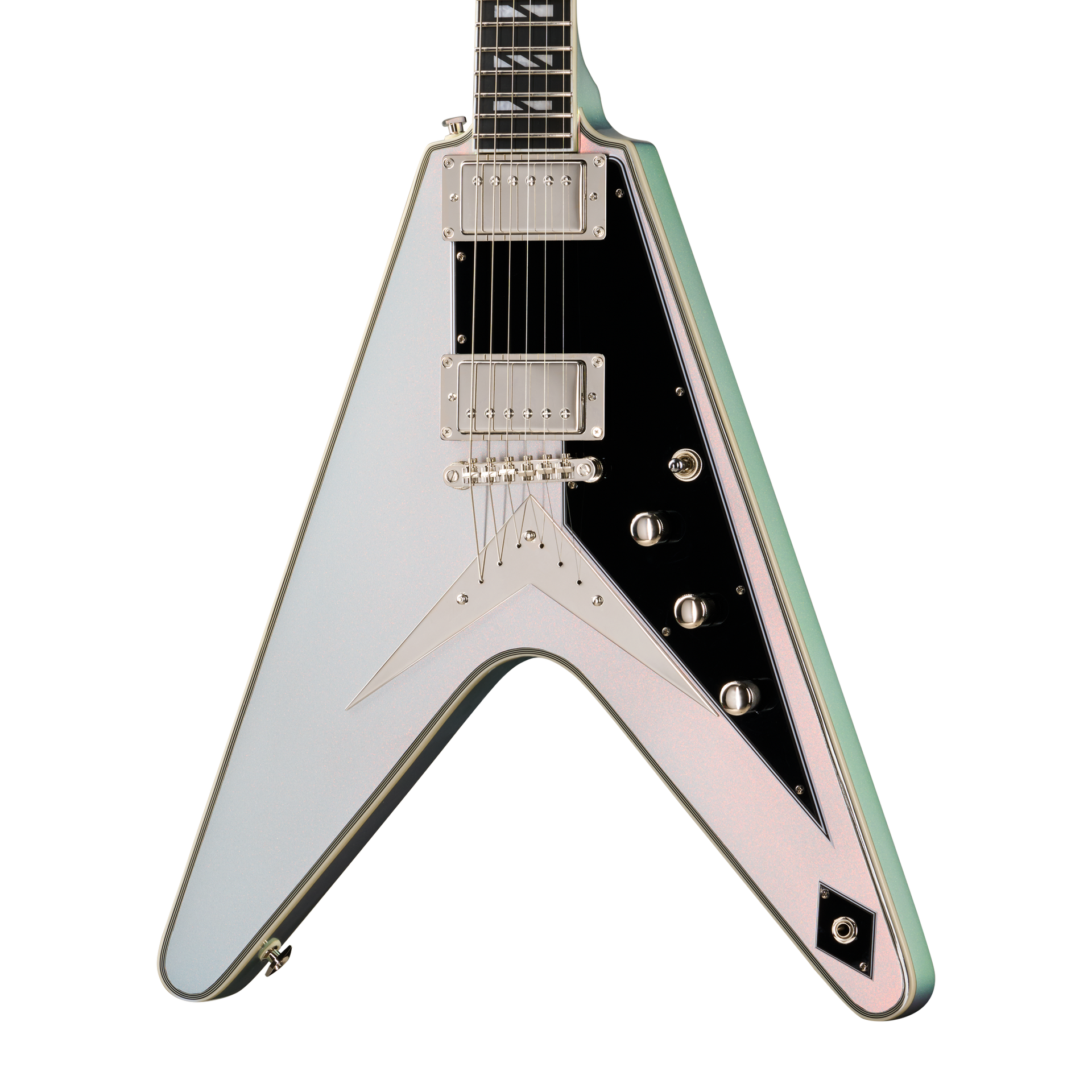 FLYING V /フライングV Epiphone Futura Flying V Custom, Quicksilver Shift – Gibson