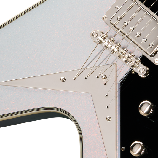 Epiphone Futura Flying V Custom, Quicksilver Shift Electric Guitar Epiphone