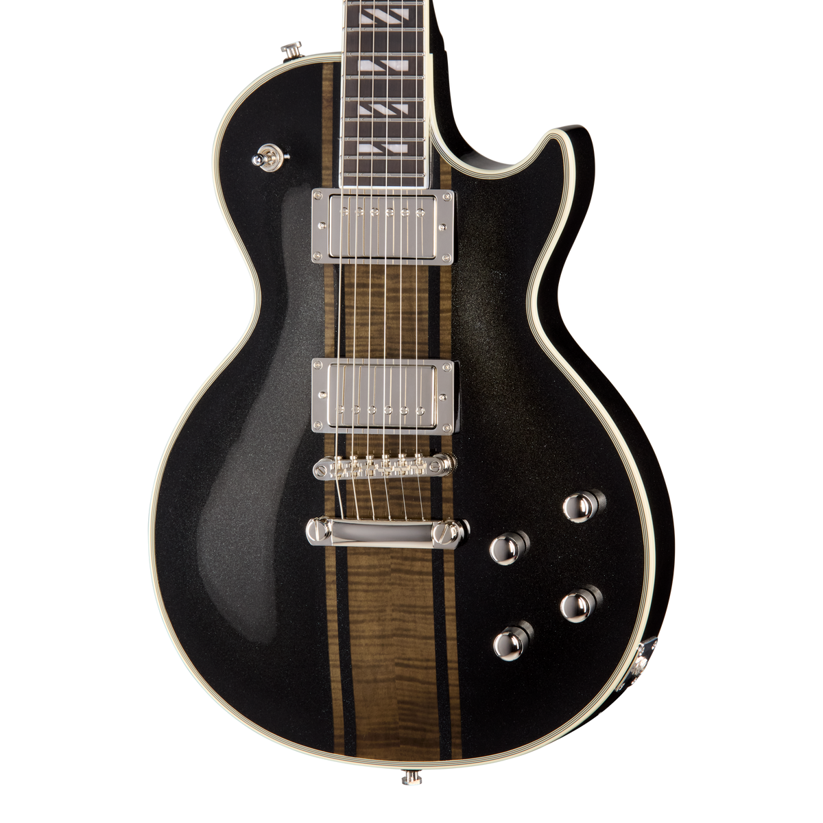 Epiphone Futura Les Paul Custom, Dragstrip Black Electric Guitar Epiphone