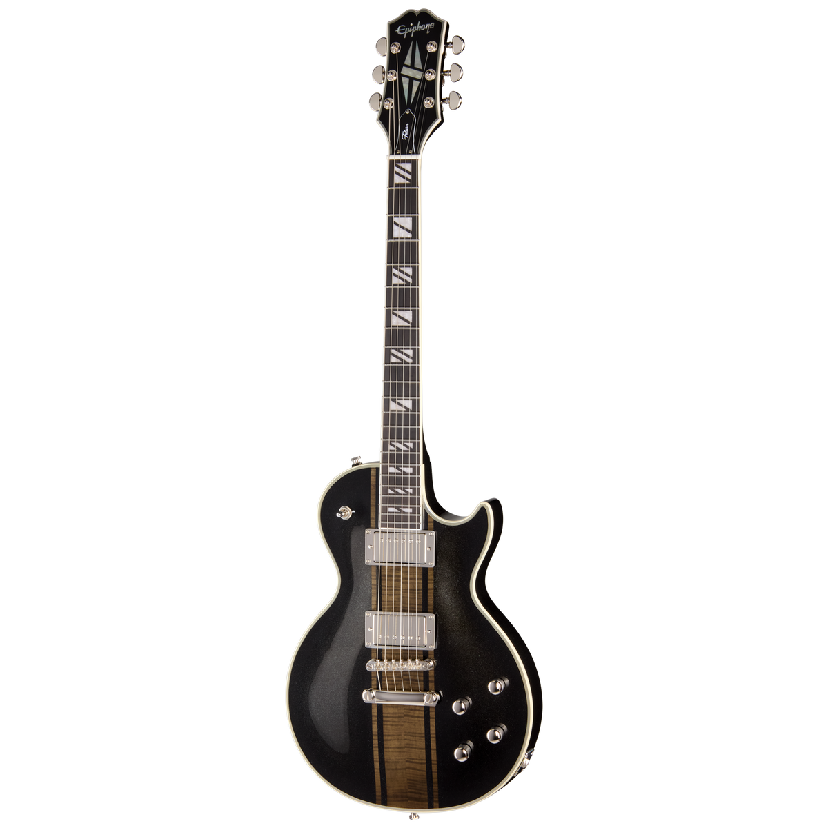 Epiphone Futura Les Paul Custom, Dragstrip Black Electric Guitar Epiphone