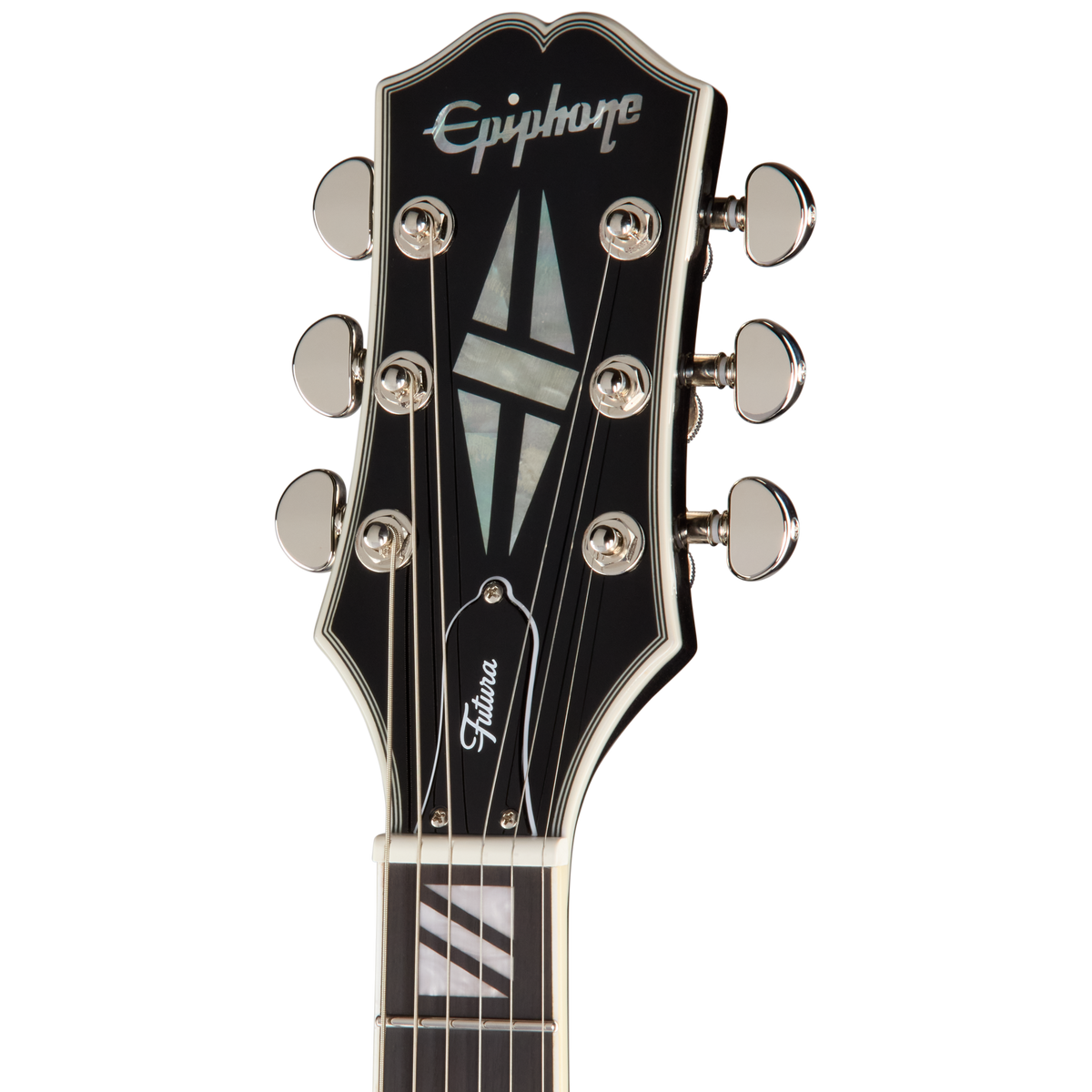 Epiphone Futura Les Paul Custom, Dragstrip Black Electric Guitar Epiphone