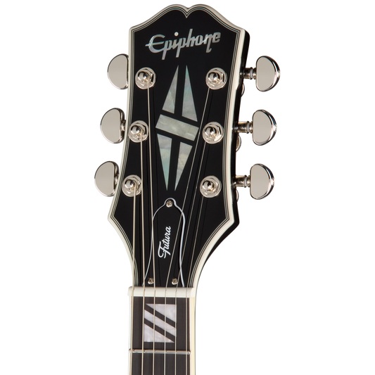 Epiphone Futura Les Paul Custom, Dragstrip Black Electric Guitar Epiphone