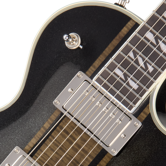 Epiphone Futura Les Paul Custom, Dragstrip Black Electric Guitar Epiphone
