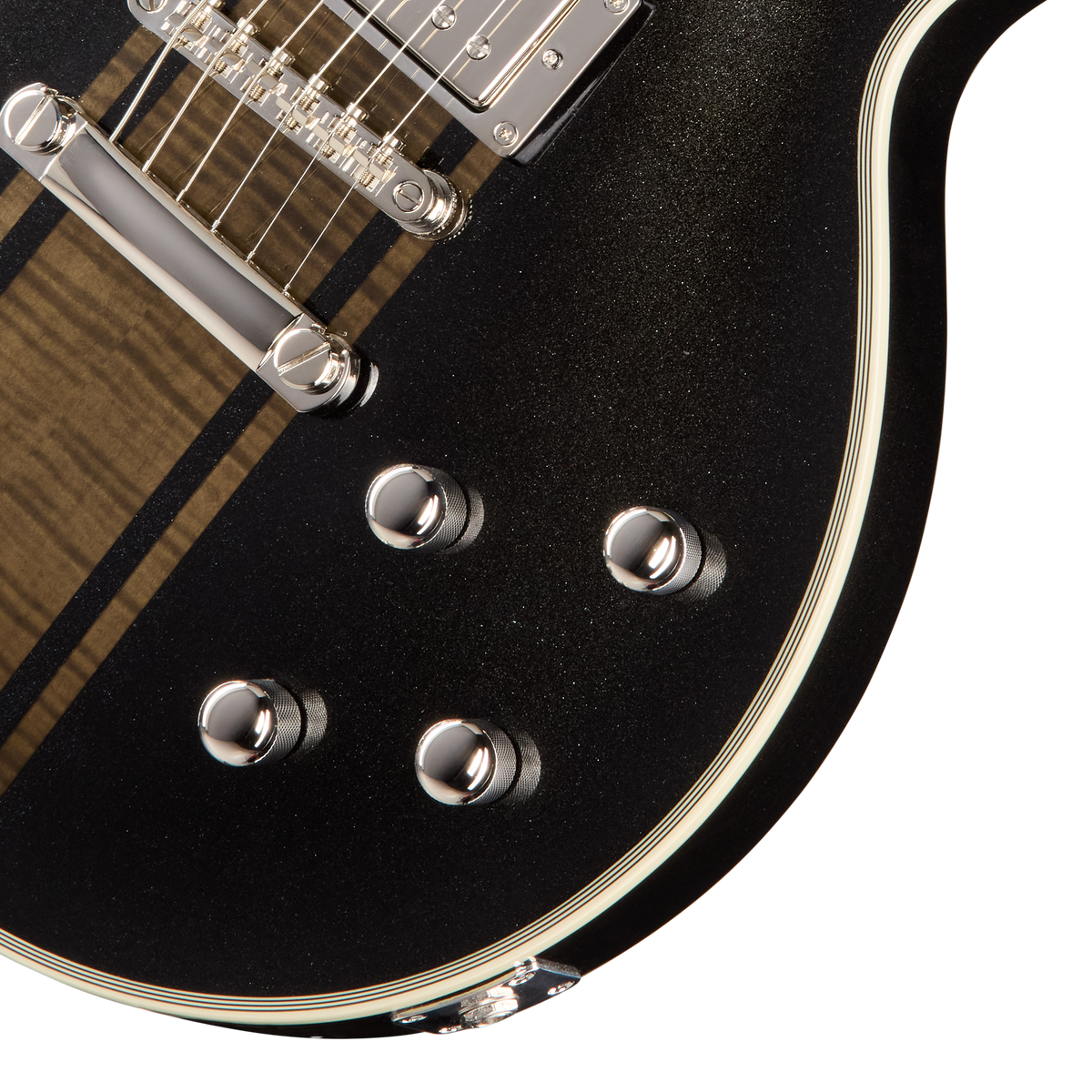 Epiphone Futura Les Paul Custom, Dragstrip Black Electric Guitar Epiphone