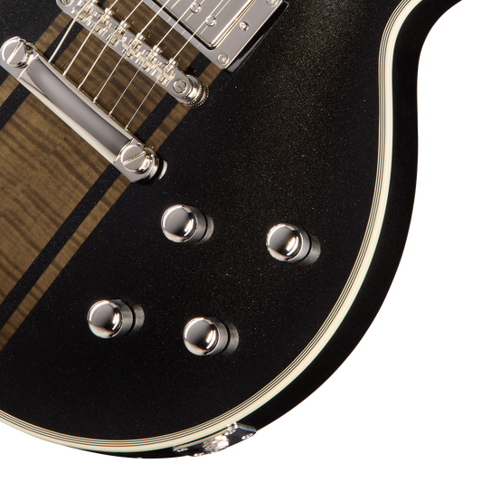 Epiphone Futura Les Paul Custom, Dragstrip Black Electric Guitar Epiphone