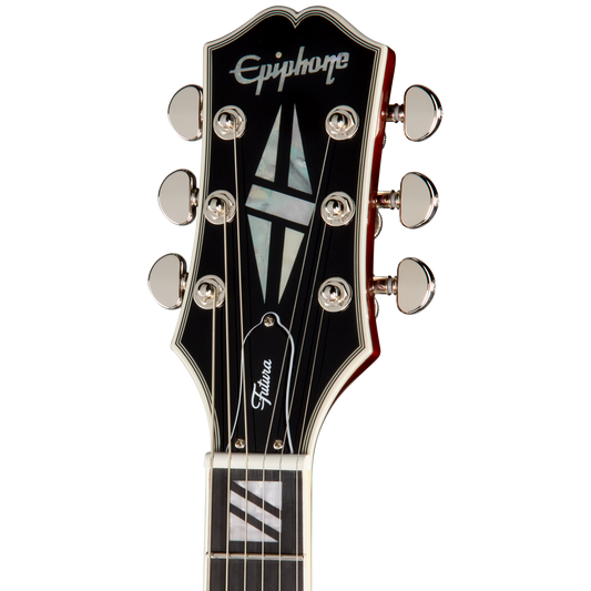 Epiphone Futura Les Paul Custom, Midnight Ember Shift Electric Guitar Epiphone