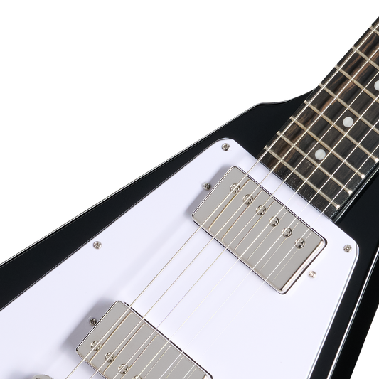 Epiphone Flying V 70s, Ebony, Exclusive Electric Guitar Epiphone