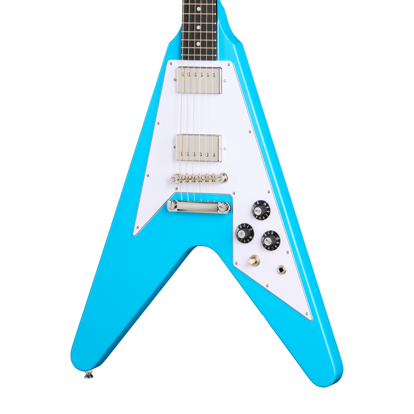 Epiphone Flying V 70s, Maui Blue Electric Guitar Epiphone