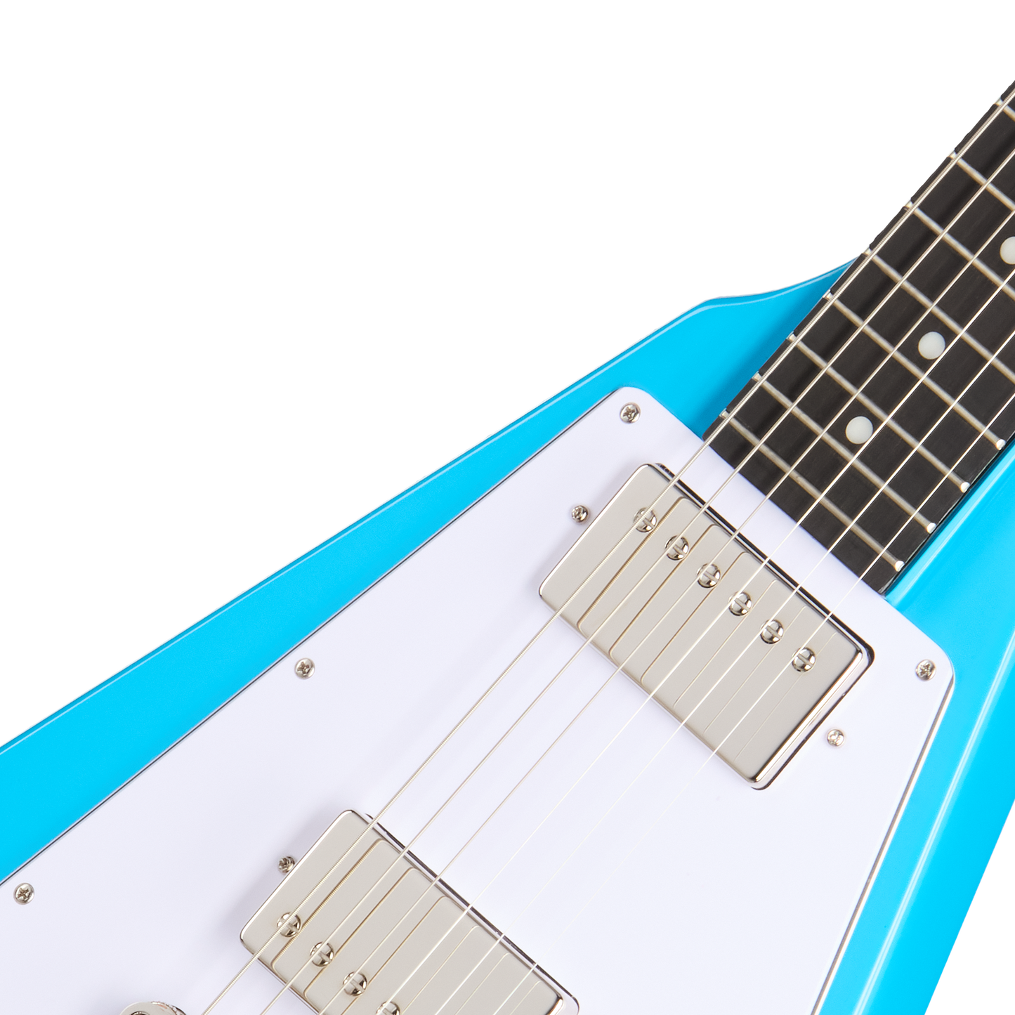 Epiphone Flying V 70s, Maui Blue Electric Guitar Epiphone