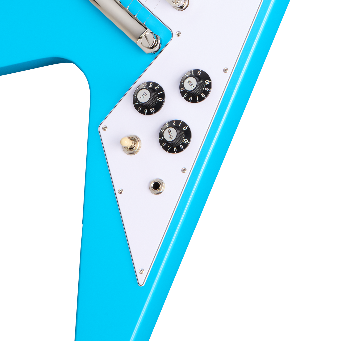 Epiphone Flying V 70s, Maui Blue Electric Guitar Epiphone