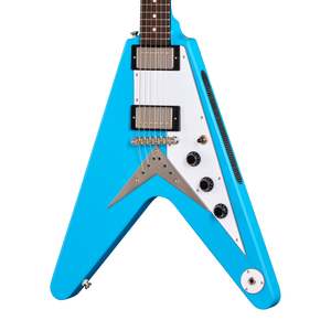 Epiphone Flying V, Vice City Blue, Exclusive Electric Guitar Epiphone