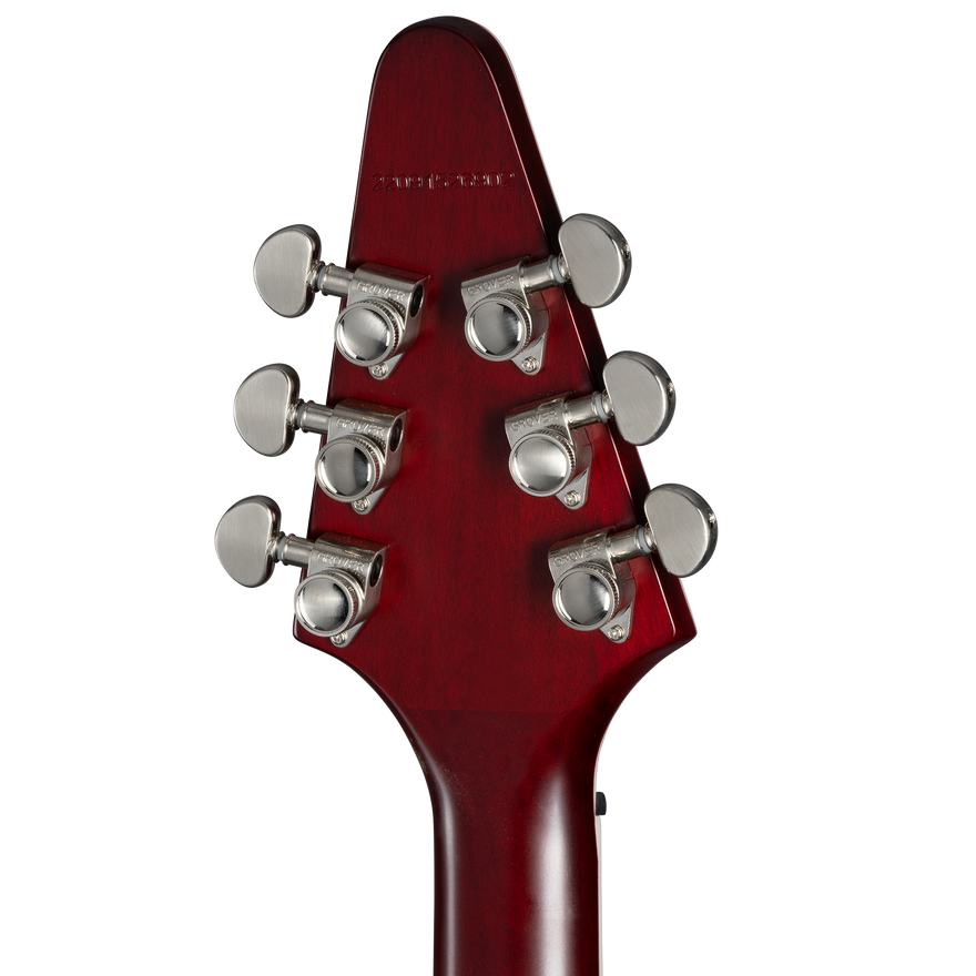 Epiphone Flying V Prophecy, Left-Handed, Aged Bengal Tiger Burst, Exclusive Electric Guitar Epiphone