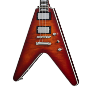 Epiphone Flying V Prophecy, Aged Bengal Tiger Burst Electric Guitar Epiphone