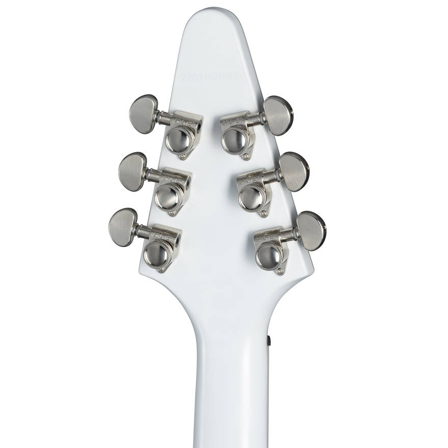 Epiphone Flying V Prophecy, Left-Handed, Aged White Tiger Burst, Exclusive Electric Guitar Epiphone