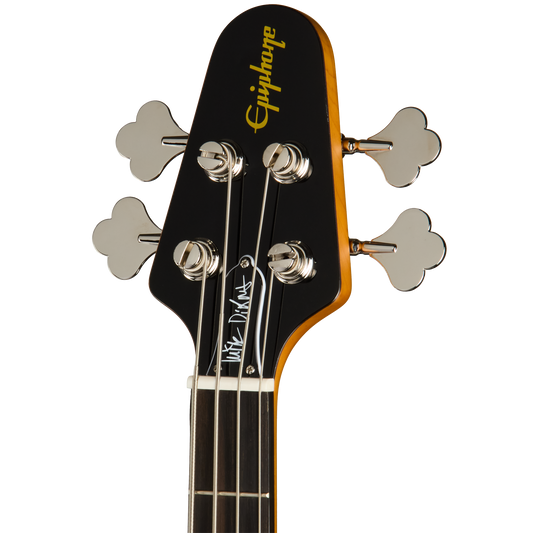 Epiphone Mike Dirnt Grabber G-3, Silverburst Electric Bass Epiphone