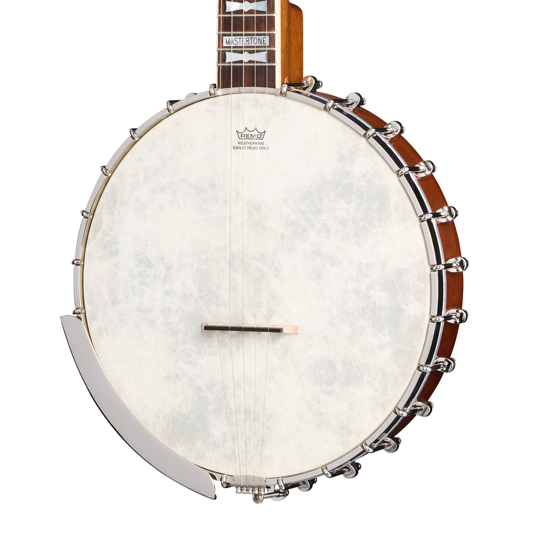 Epiphone Mastertone Bowtie Open Back Banjo, Natural Banjo Epiphone