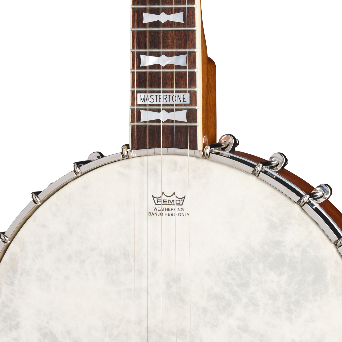 Epiphone Mastertone Bowtie Open Back Banjo, Natural Banjo Epiphone