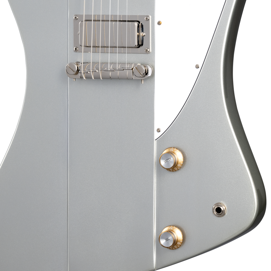 Epiphone IGC 1963 Firebird I, Silver Mist Electric Guitar Epiphone
