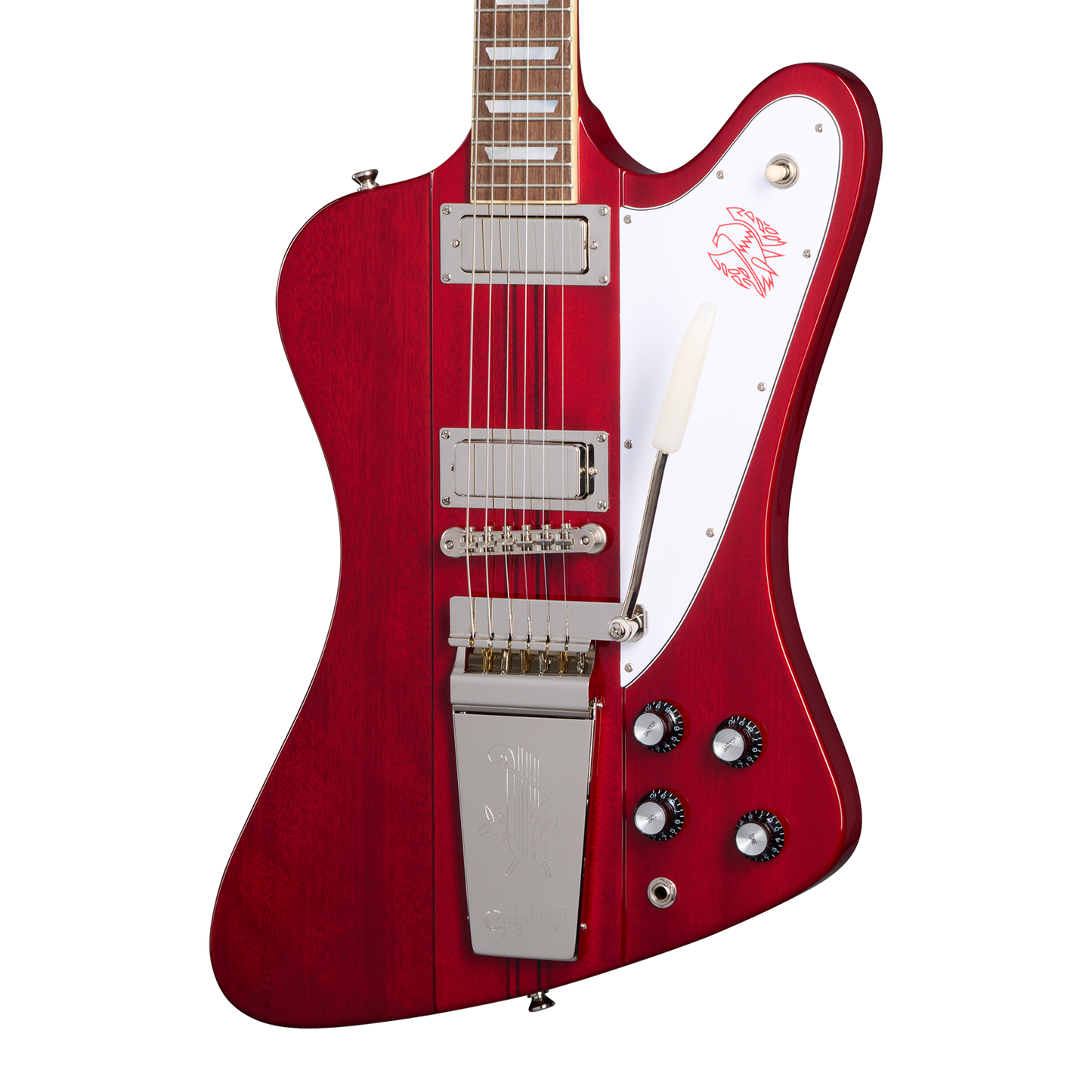 Epiphone IGC 1963 Firebird V, Cherry, Exclusive Electric Guitar Epiphone