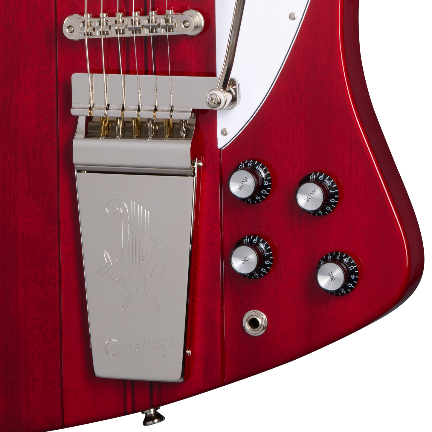 Epiphone IGC 1963 Firebird V, Cherry, Exclusive Electric Guitar Epiphone