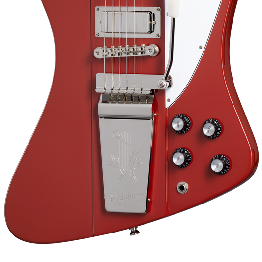 Epiphone IGC 1963 Firebird V, Ember Red Electric Guitar Epiphone