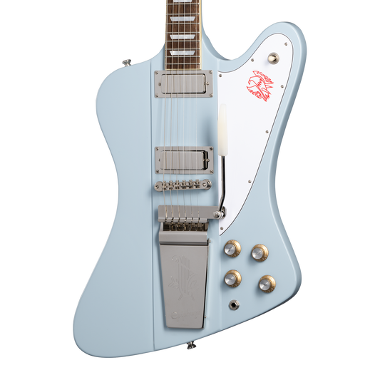 Epiphone IGC 1963 Firebird V, Frost Blue Electric Guitar Epiphone