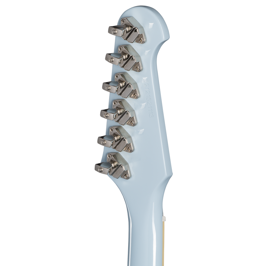 Epiphone IGC 1963 Firebird V, Frost Blue Electric Guitar Epiphone