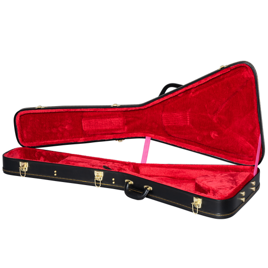 Epiphone Kirk Hammett 1979 Flying V, Ebony Electric Guitar Epiphone