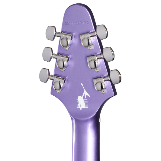 Epiphone Kirk Hammett 1979 Flying V, Purple Metallic Electric Guitar Epiphone