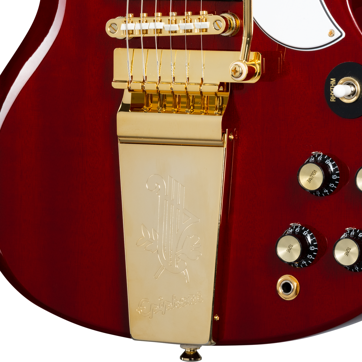 Epiphone Joe Bonamassa 1963 SG Custom, Dark Wine Red Electric Guitar Epiphone