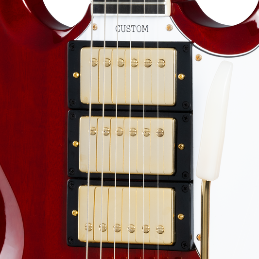 Epiphone Joe Bonamassa 1963 SG Custom, Dark Wine Red Electric Guitar Epiphone
