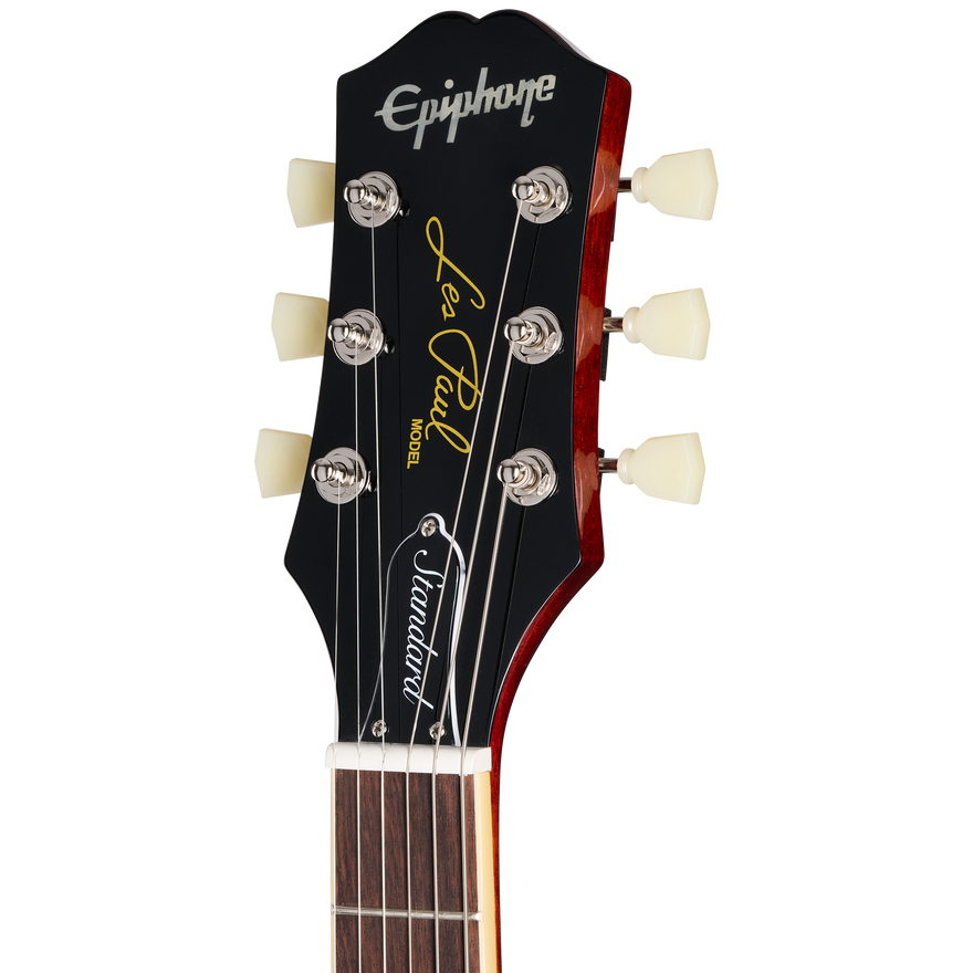 Epiphone Les Paul Standard 50s, Left-Handed, Washed Cherry Sunburst Electric Guitar Epiphone