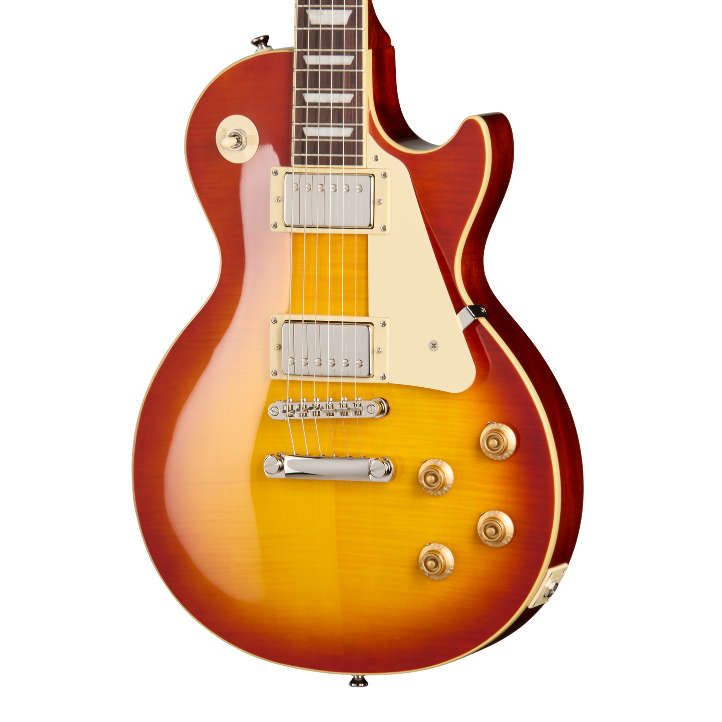 Epiphone Les Paul Standard 50s, Washed Cherry Sunburst Electric Guitar Epiphone