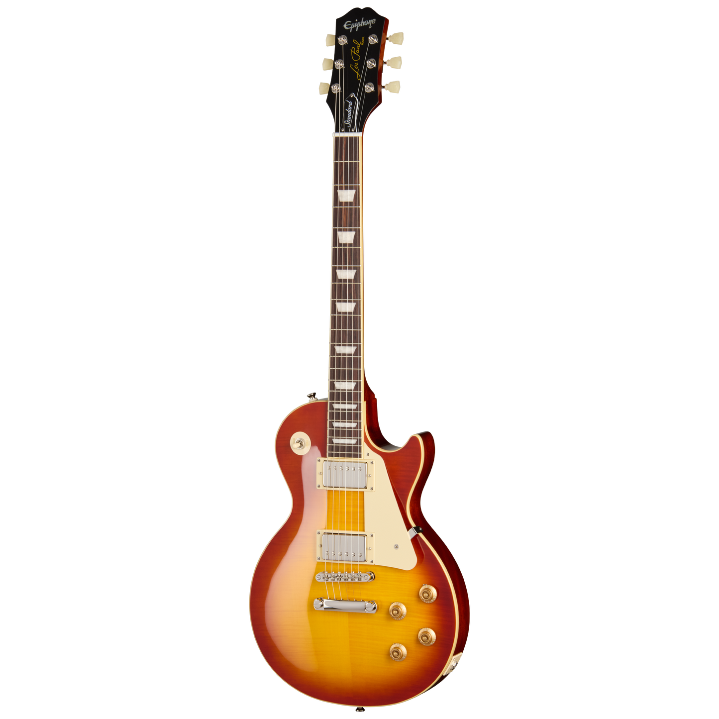 Epiphone Les Paul Standard 50s, Washed Cherry Sunburst Electric Guitar Epiphone