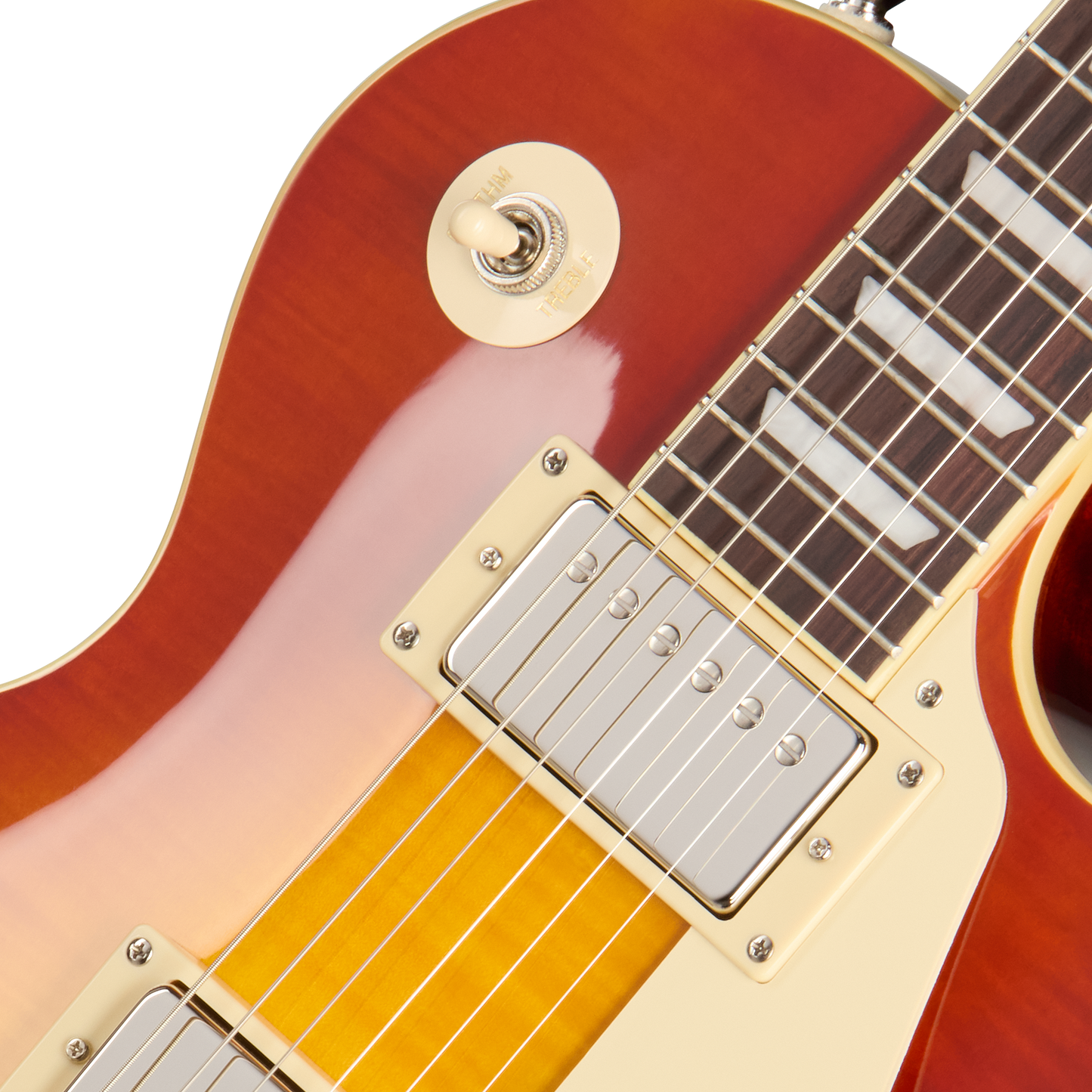 Epiphone Les Paul Standard 50s, Washed Cherry Sunburst Electric Guitar Epiphone