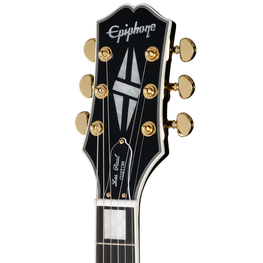Epiphone Les Paul Custom, Ebony Electric Guitar Epiphone