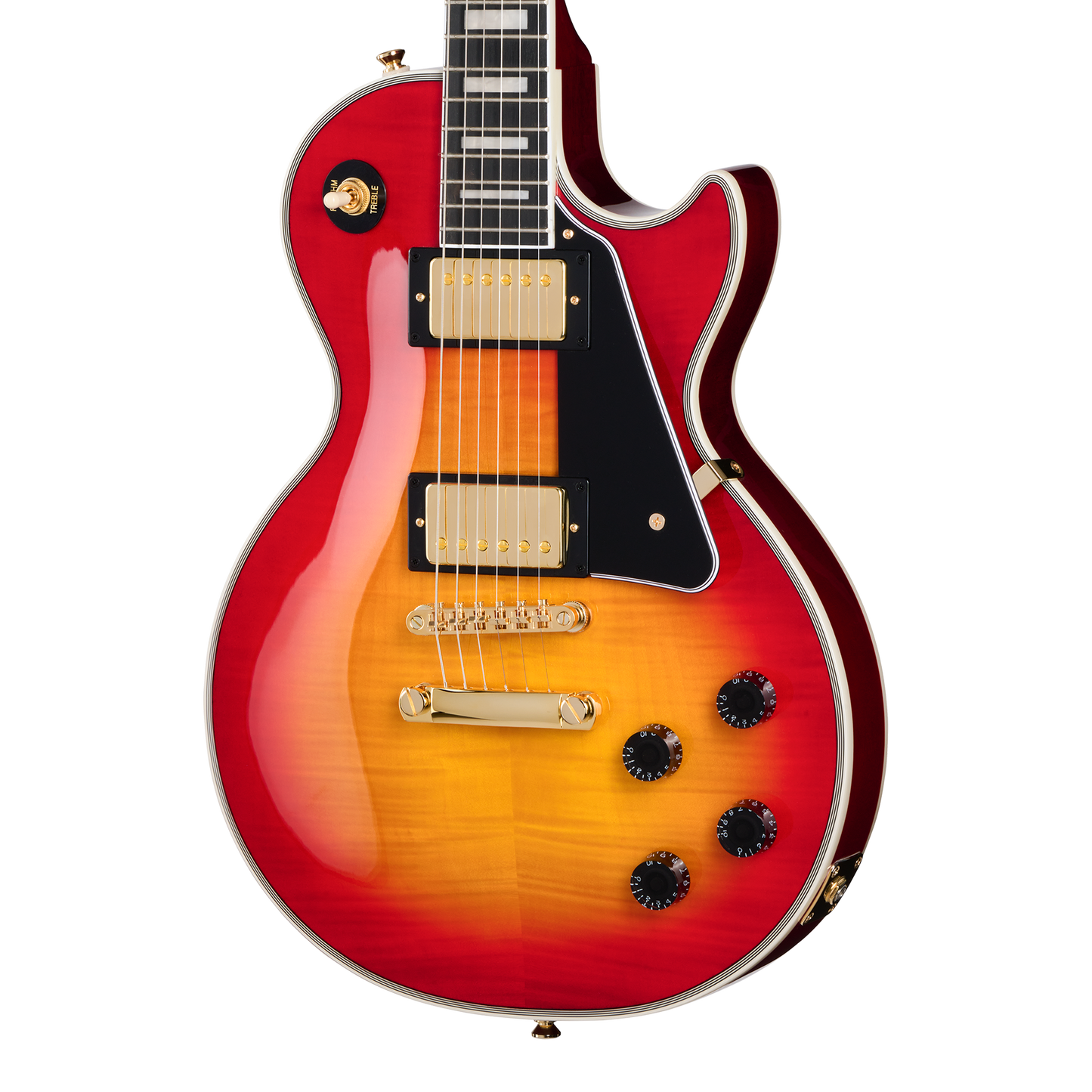 Epiphone Les Paul Custom, Heritage Cherry Sunburst, Exclusive Electric Guitar Epiphone