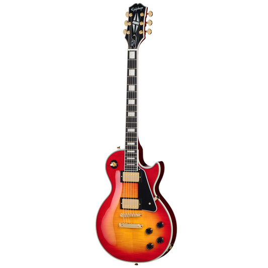 Epiphone Les Paul Custom, Heritage Cherry Sunburst, Exclusive Electric Guitar Epiphone