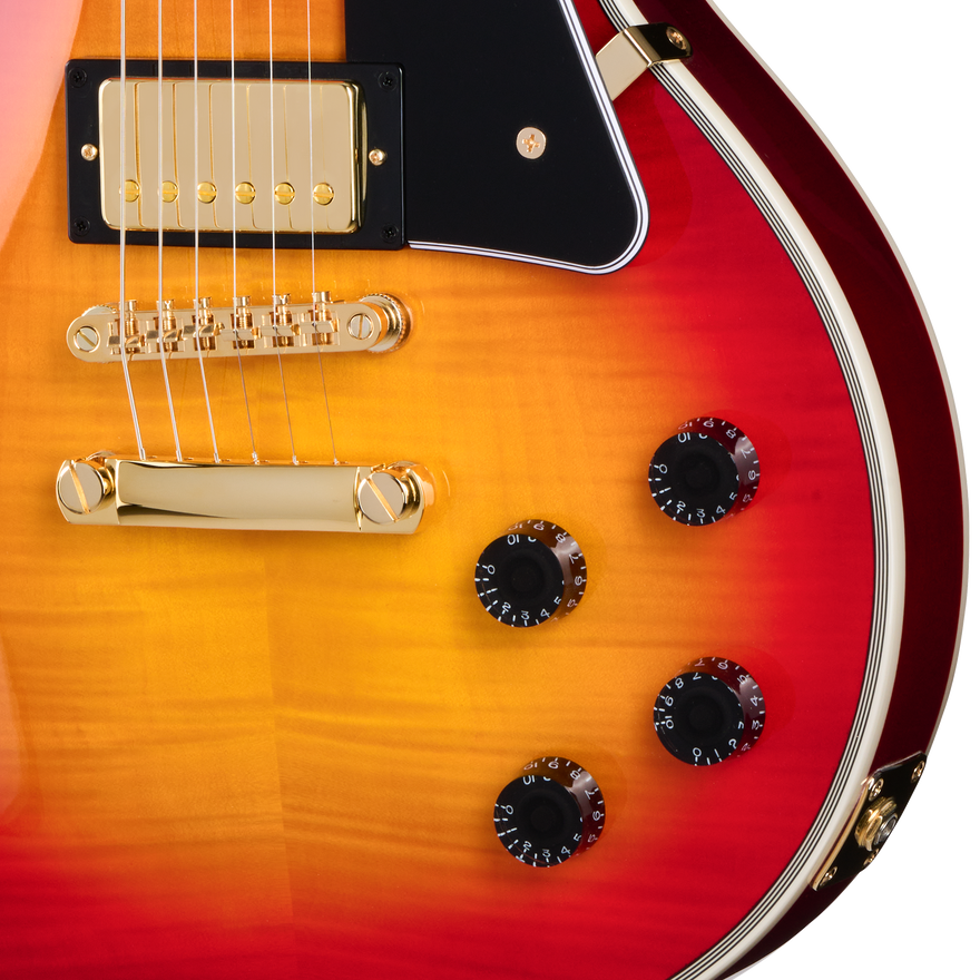 Epiphone Les Paul Custom, Heritage Cherry Sunburst, Exclusive Electric Guitar Epiphone