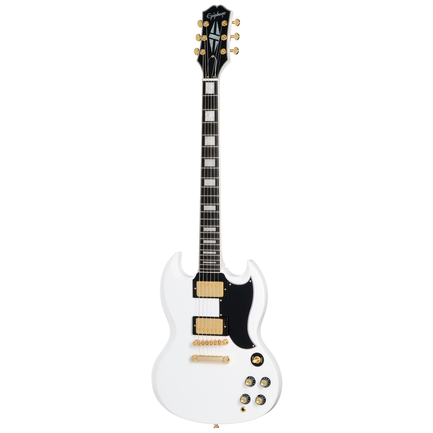 Epiphone SG Custom, Alpine White Electric Guitar Epiphone